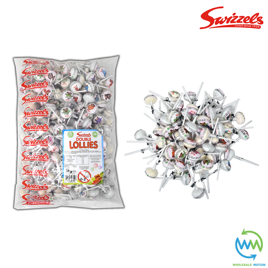 Swizzles DOUBLE LOLLIES Fruity Individual Wrapped SWEETS Retro CANDY FRUIT Lolly