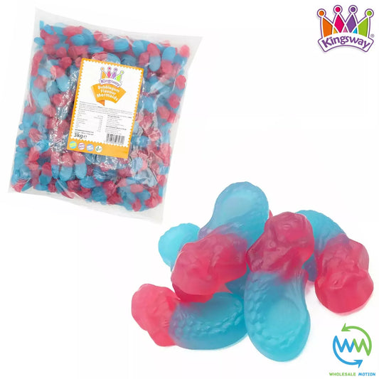 MAGIC MERMAIDS Sweets GUMMY Candy BUBBLEGUM PINK GIFT JELLY Girls PICK N MIX UK