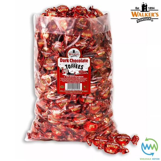 Walkers Nonsuch DARK CHOCOLATE COVERED TOFFEES Retro PICK N MIX SWEETS Bag CANDY Traditional Snack