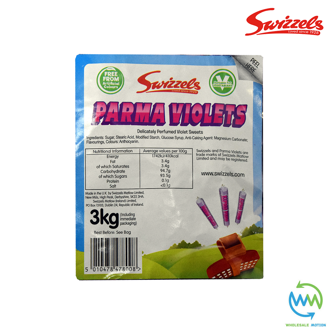 Swizzles PARMA VIOLETS Individual Wrapped 7g SWEETS DISC Retro CANDY Kids Party