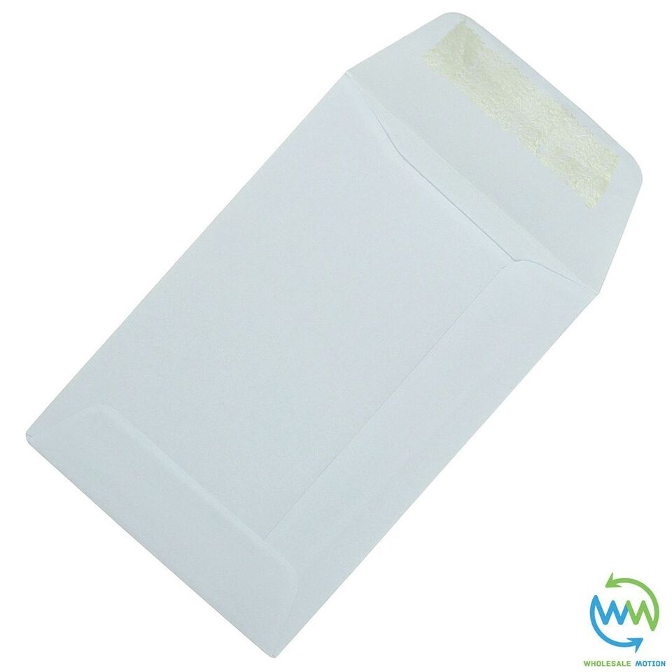 Small White Envelopes 98 x 67mm 80gsm For Dinner Money Wages Coin Beads & Seeds