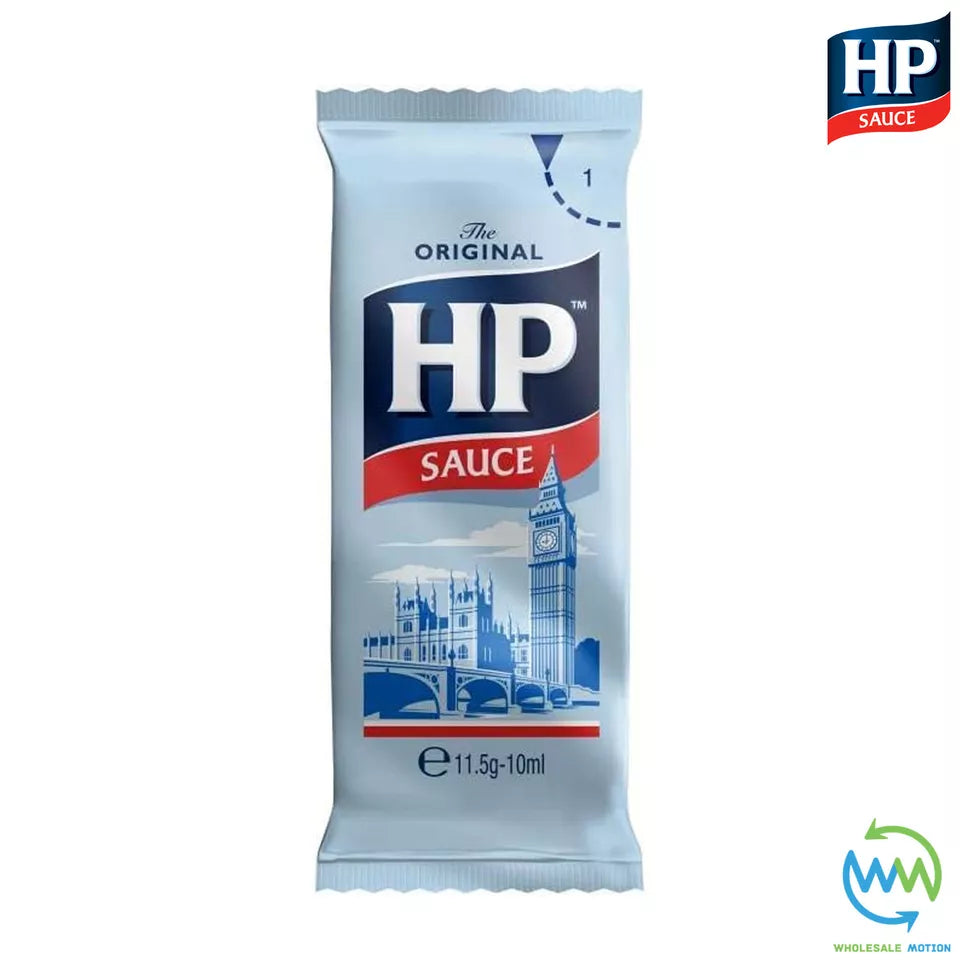 HP BROWN SAUCE Sachets 11.5g 10ml HEINZ Individual ORIGINAL Single Portion UK