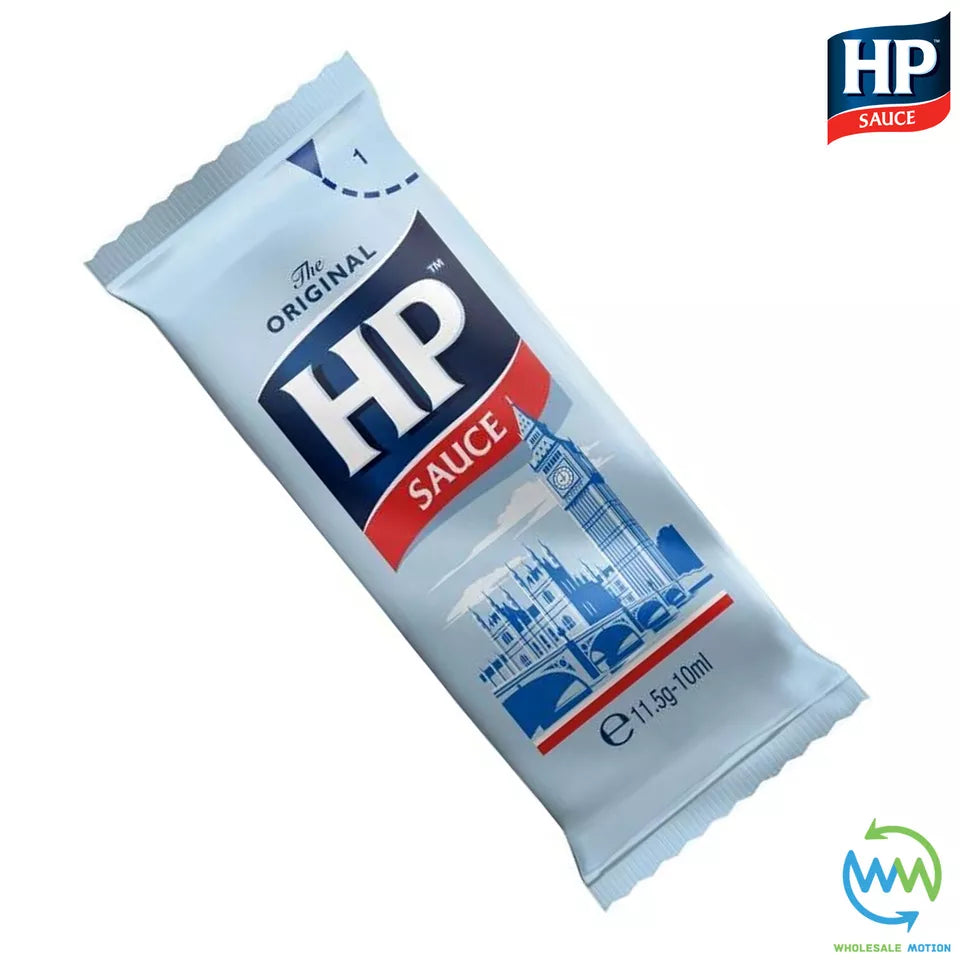 HP BROWN SAUCE Sachets 11.5g 10ml HEINZ Individual ORIGINAL Single Portion UK