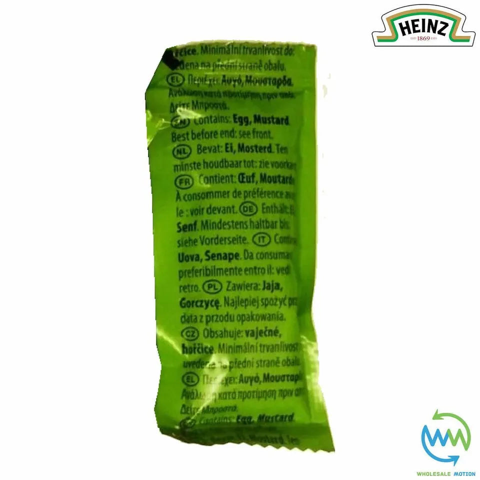 HEINZ SALAD CREAM Sachets 10.5g 10ml SAUCE Individual Single Portion SACHET