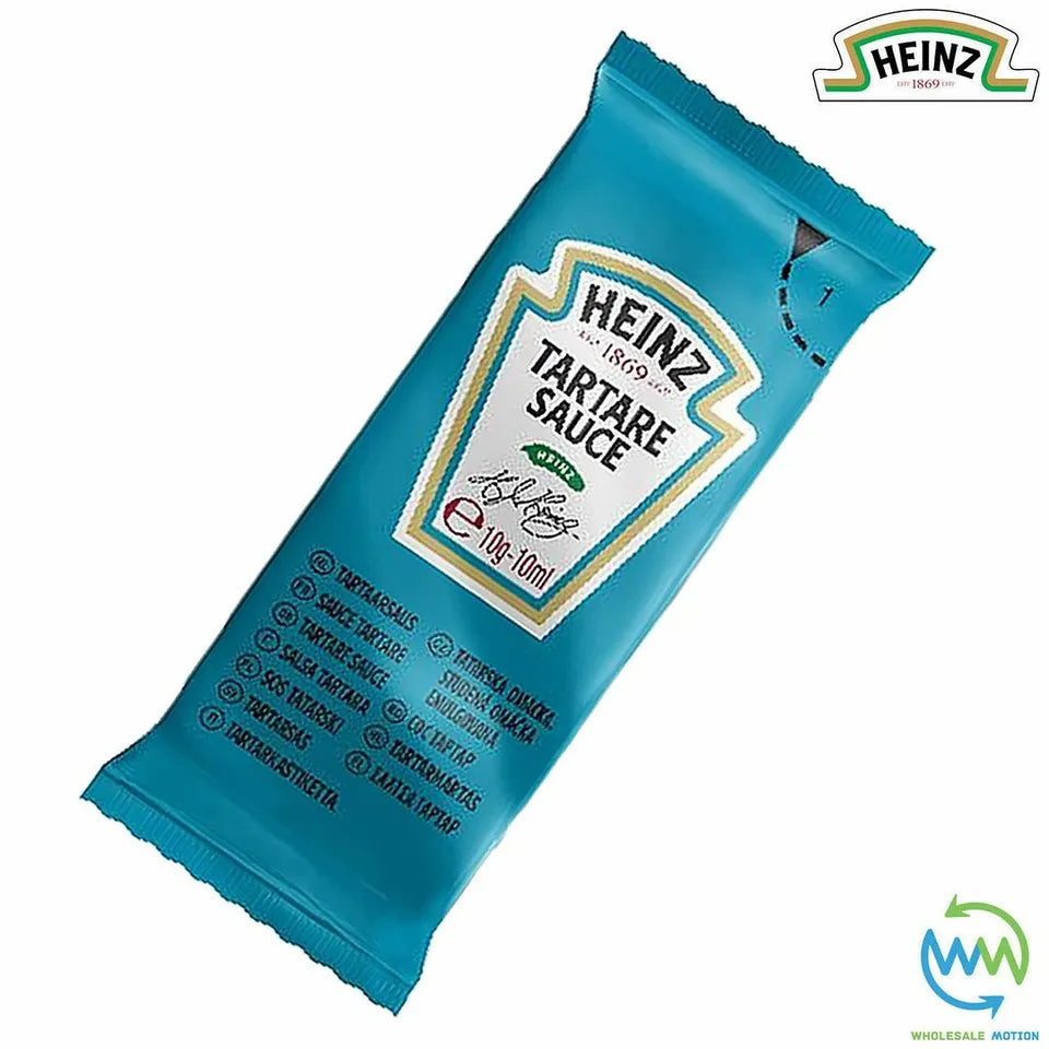 HEINZ TARTARE SAUCE Sachets 10g 10ml PACKS Individual Single Portion SACHET Fish