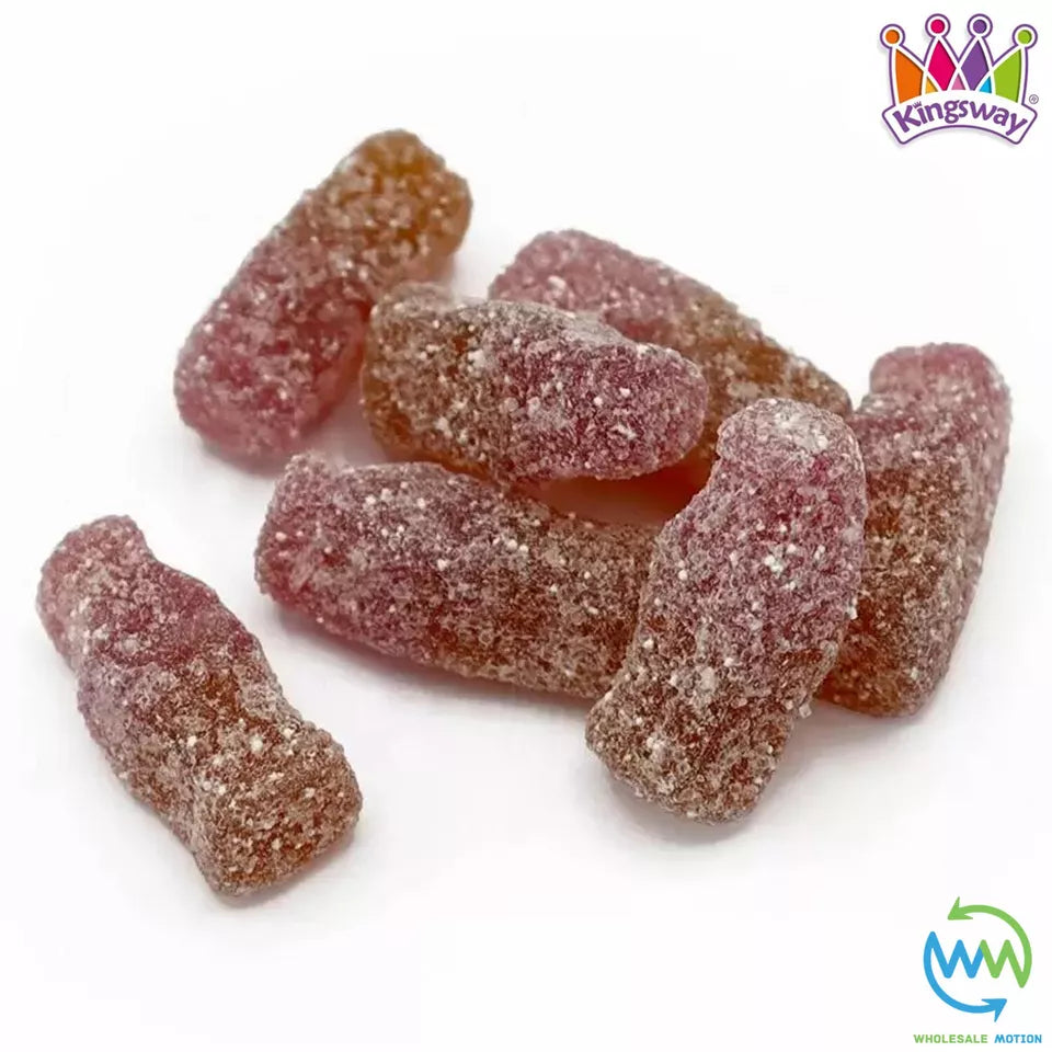 Kingsway Mega Value Vegan Cherry Cola Fizz Bottles Bag 2.5kg