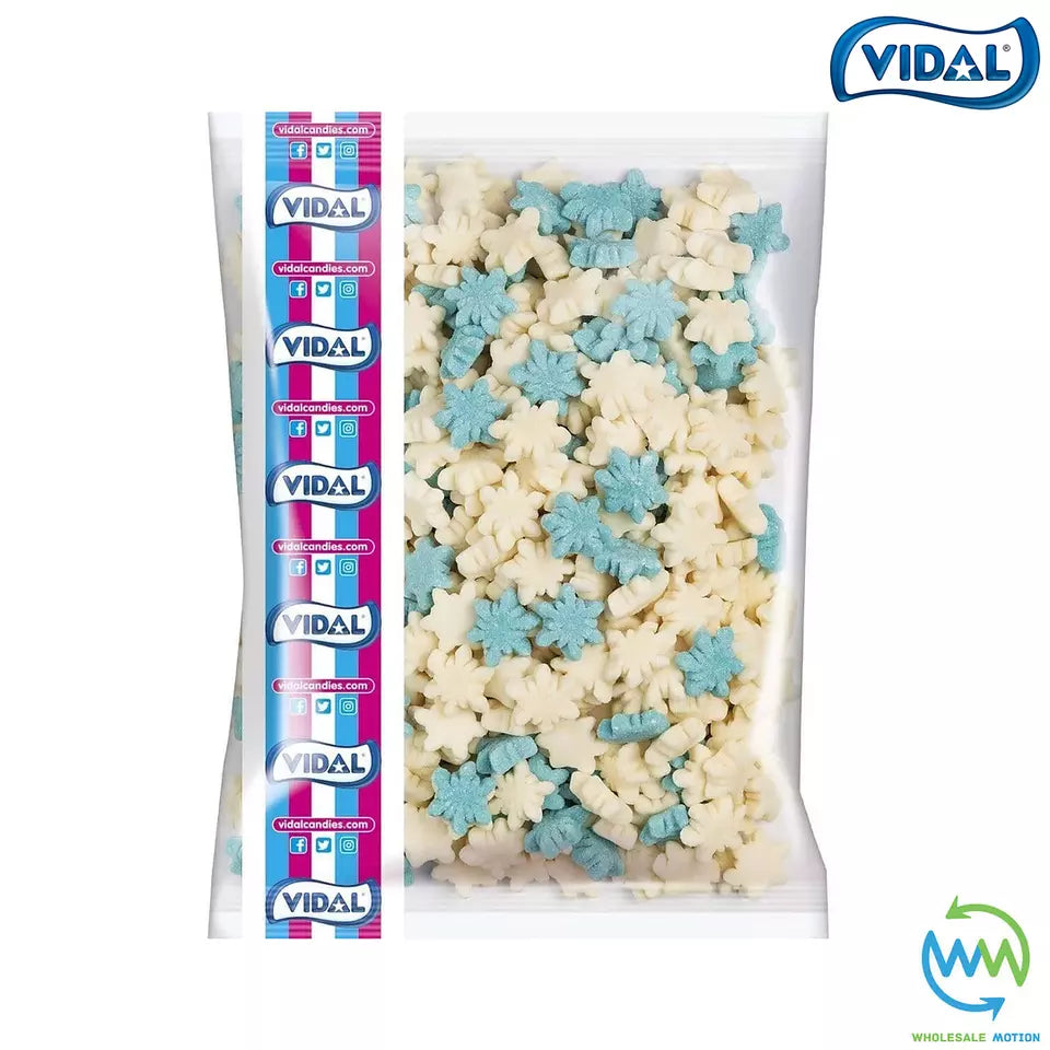 Jelly Christmas SNOWFLAKE Sweets VIDAL Pick N Mix SWEET Portion FESTIVE TREES UK