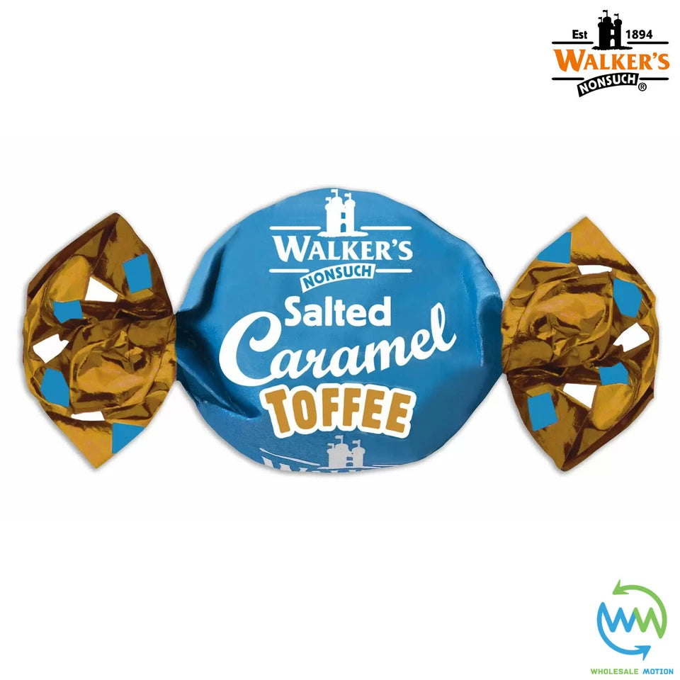 Walkers Nonsuch SALTED CARAMEL TOFFEES Retro PICK N MIX SWEETS CANDY Party Bag Traditional Snack