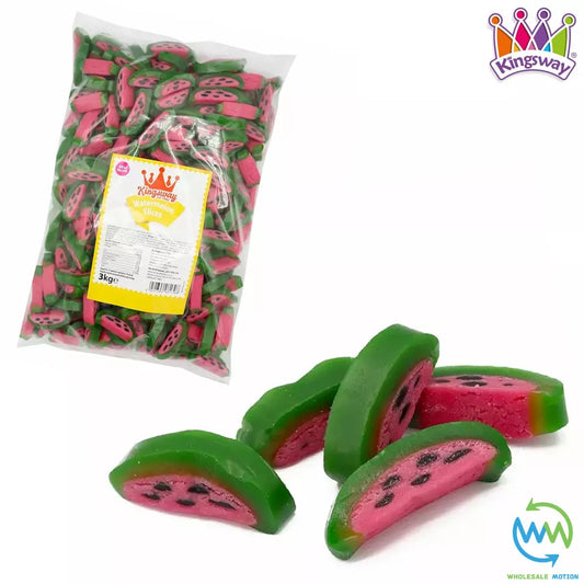 WATERMELON SLICES Sweets GUMMY Candy JELLY SLICE GUMMIES Jellies CANDIES Snack Kingsway PICK N MIX UK