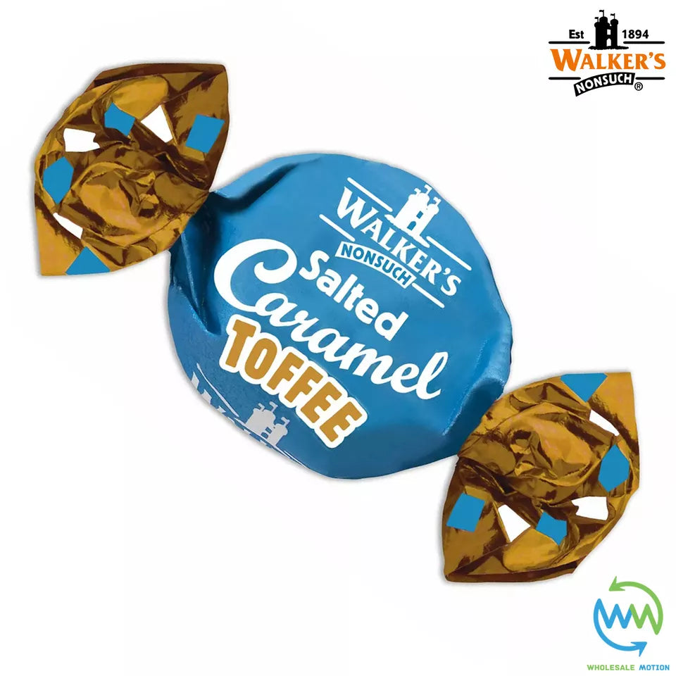 Walkers Nonsuch SALTED CARAMEL TOFFEES Retro PICK N MIX SWEETS CANDY Party Bag Traditional Snack